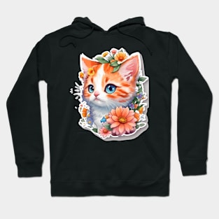 Cute Cat Kitten Lover Hoodie